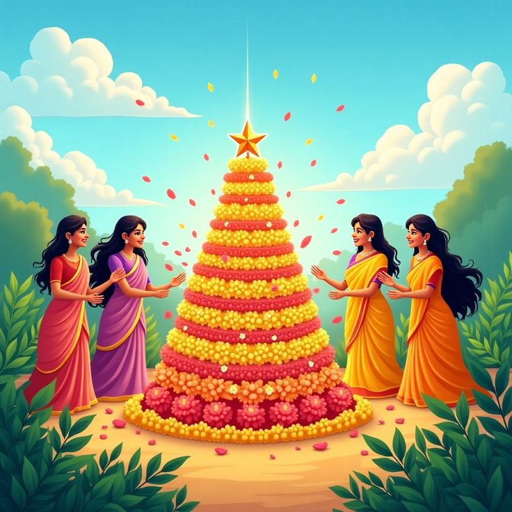 Bathukamma Flowers